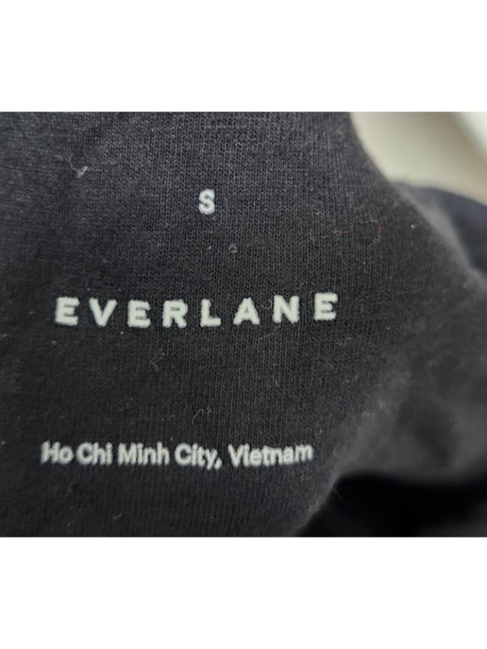 Everlane The Riviera Black Fit & Flare Midi Dress Pockets Size S - Picture 9 of 13
